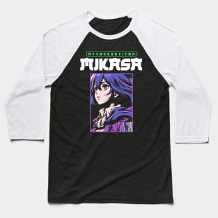 Mikasa Ackerman Japanese Baseball T-Shirt